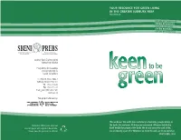 Green Resources – Community and Not-For-Profit Groups