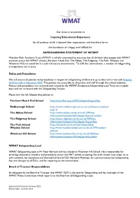 Safeguarding Statement of Intent
