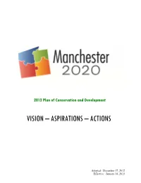 Manchester's Plan of Conservation and Development
