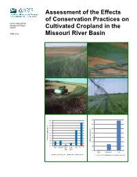 Assessment of the Effects of Conservation Practices on Cultivated Cropland in the Missouri River Basin