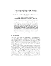 Compresso: Efficient Compression of Segmentation Data for Connectomics