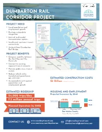 DUMBARTON RAIL CORRIDOR PROJECT January 2020