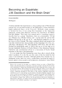 JW Davidson and the Brain Drain
