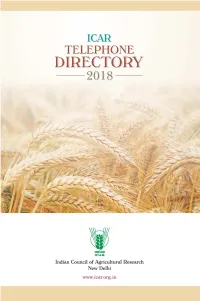 Telephone Directory --2018