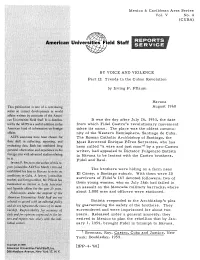 Trends in the Cuban Revolution