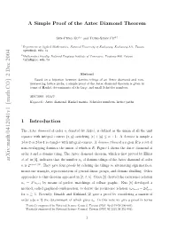 A Simple Proof of the Aztec Diamond Theorem
