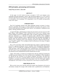 AVO Principles, Processing and Inversion
