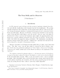 The Nova Stella and Its Observers