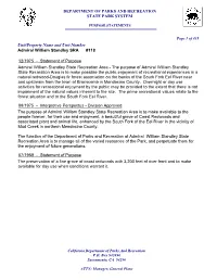 Purpose Statements Report