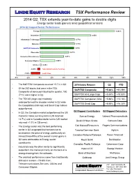 Q2 2014 – TSX Quarterly Review