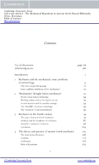 Table of Contents More Information