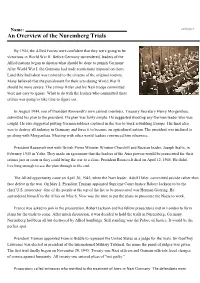 An Overview of the Nuremberg Trials