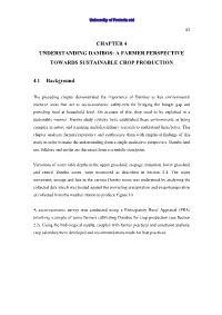 Chapter 4 Understanding Dambos: a Farmer Perspective Towards Sustainable Crop Production