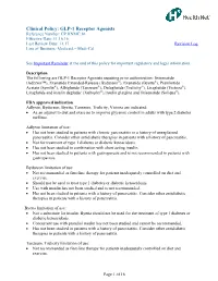 GLP-1 Receptor Agonists Reference Number: CP.HNMC.16 Effective Date: 11.16.16 Last Review Date: 11.17 Revision Log Line of Business: Medicaid – Medi-Cal