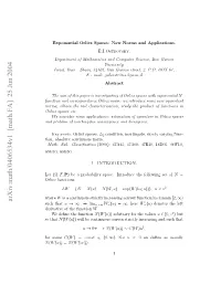 [Math.FA] 25 Jun 2004 E (Ω Let 60G50