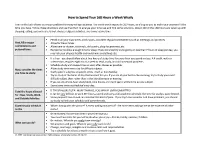 How to Spend Your 168 Hours a Week Wisely