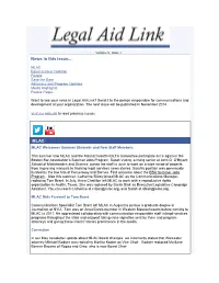 News in This Issue... MLAC