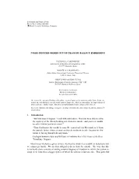 Noise-Induced Order out of Chaos by Bailout Embedding