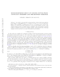 Homeomorphisms Group of Normed Vector Space: Conjugacy Problems