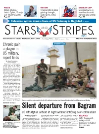 Silent Departure from Bagram US Left Afghan Airfield at Night Without Notifying New Commander by KATHY GANNON Two Hours After They Left, Afghan the U.S