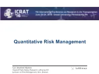 Quantitative Risk Management
