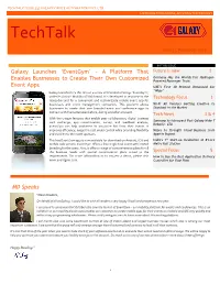 Techtalk Issue 53 | Galaxy Office Automation Pvt