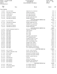 8 from to YTD Check Payments 12-20-2018 11:05
