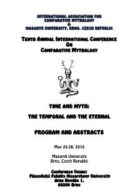 On Program and Abstracts