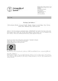 Package 'Prevalence'