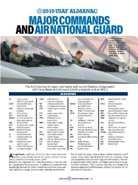 Major Commands and Air National Guard
