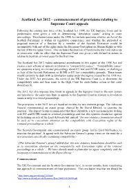 Advocate General Commissioned an Expert Group, Chaired by Sir David Edward, to Examine the Position 1