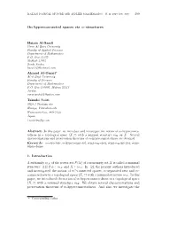 On Hyperconnected Spaces Via M-Structures