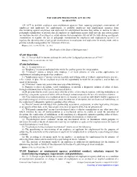 POLYGRAPH PROTECTION ACT of 1981 Act 44 of 1982 an ACT To