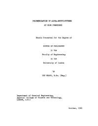 Polymerization of Alpha.-Methylstyrene at High Pressures