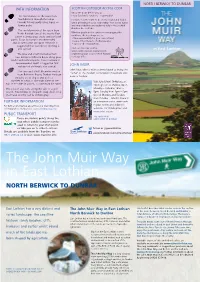 The John Muir Way in East Lothian North Berwick to Dunbar