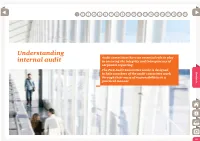 Understanding Internal Audit