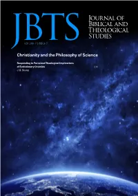 Responding to Perceived Theological Implications of Evolutionary Creation 234 J
