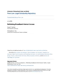 Rethinking Broadband Internet Access