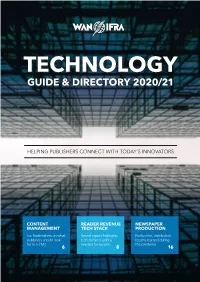 Technology Guide & Directory 2020/21