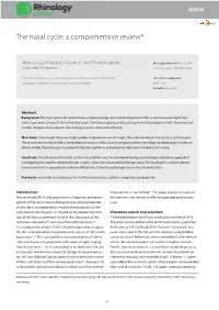 The Nasal Cycle: a Comprehensive Review*