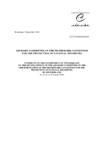 Advisory Committee on the Framework Convention for the Protection of National Minorities