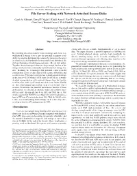 File Server Scaling with Network-Attached Secure Disks