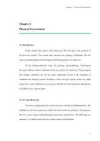 Chapter 2 Physical Environment