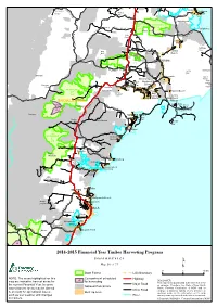 Timber Harvesting Program Map 58