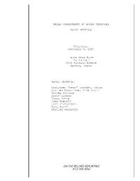 Transcript And