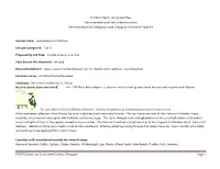 FLEPPC Plant List Committee Documentation of the Criteria Used in Determination of Category I and Category II Invasive Species
