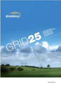 GRID25 13 Vision 19 Future Grid Requirements 21 the Grid Development Strategy 23 a Regional View