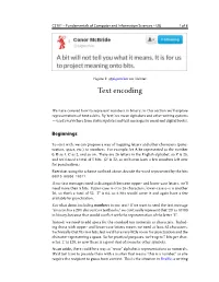Text Encoding