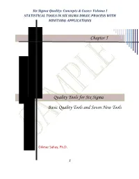 Chapter 5: Quality Tools for Six Sigma 2
