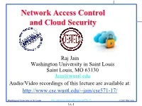 Network Access Control and Cloud Security